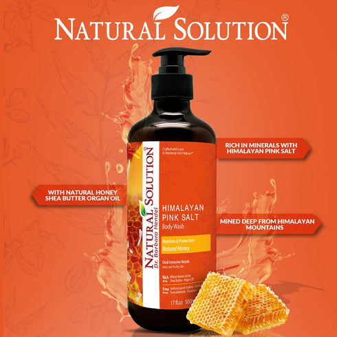 Body Wash Honey - 16.9 fl oz | NATURAL SOLUTION
